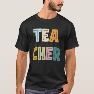 Teacher Assistant First Last 100 Day Of School Typ T-Shirt