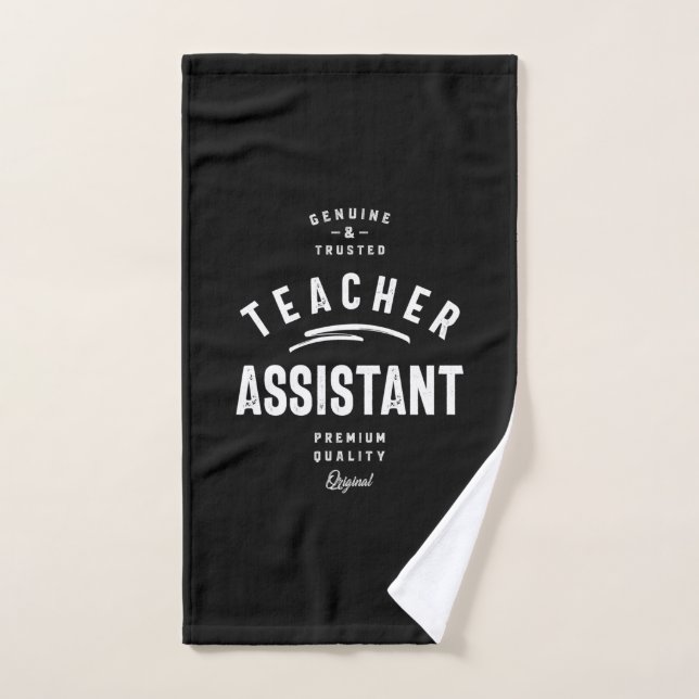 Teacher Assistant Job Title Gift Hand Towel (Hand Towel)