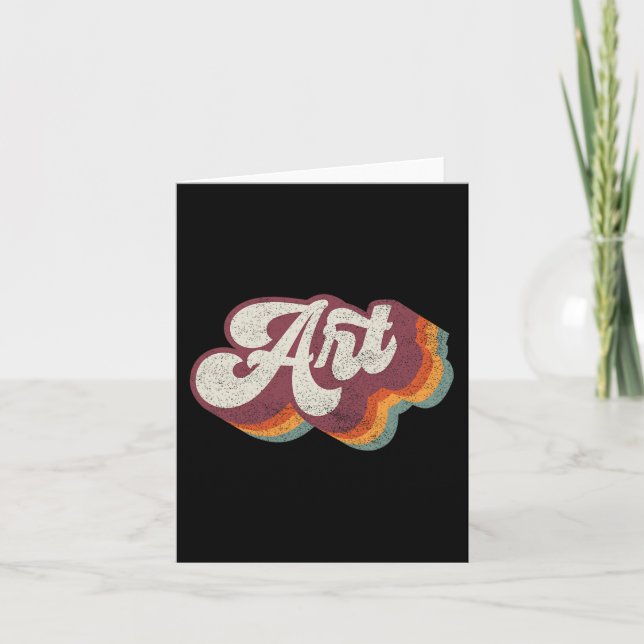 Teacher Back To School  Card (Front)
