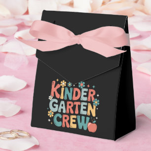Teacher Back to School Kindergarten Crew Favour Box