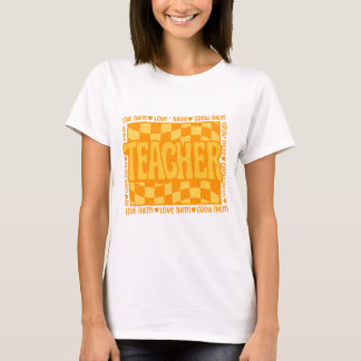 Teacher back to school retro png|funky teacher shi T-Shirt