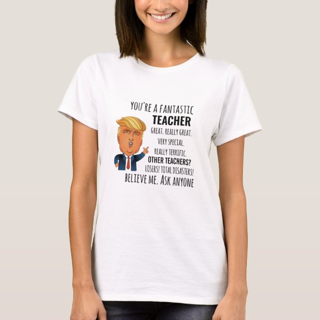Teacher Best Gift T-Shirt (Front)