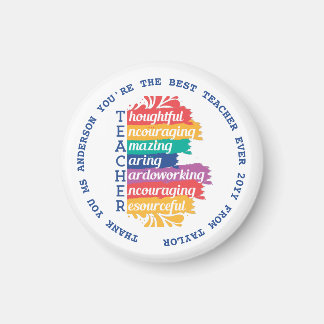 Teacher - BEST Quotes Magnet