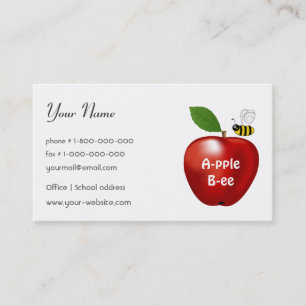 Teacher Business Card