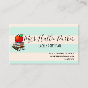 Teacher Business Card