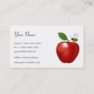 Teacher Business Card