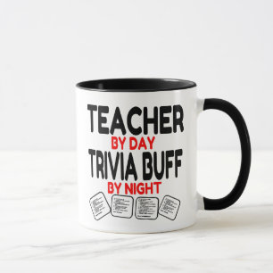 Teacher by Day Trivia Buff by Night Mug