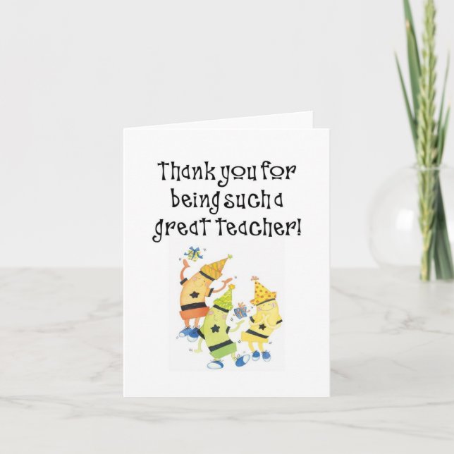 teacher card (Front)
