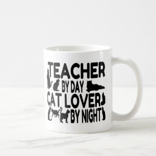 Teacher Cat Lover Coffee Mug