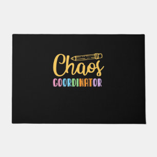 Teacher Chaos Coordinator Doormat