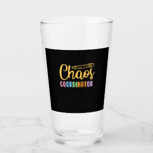 Teacher Chaos Coordinator Glass