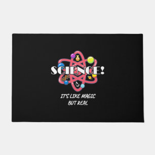 Teacher Chemistry Science Is Like Magic But Real Doormat