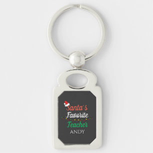 Teacher Christmas Thank You Xmas Appreciation Gift Key Ring