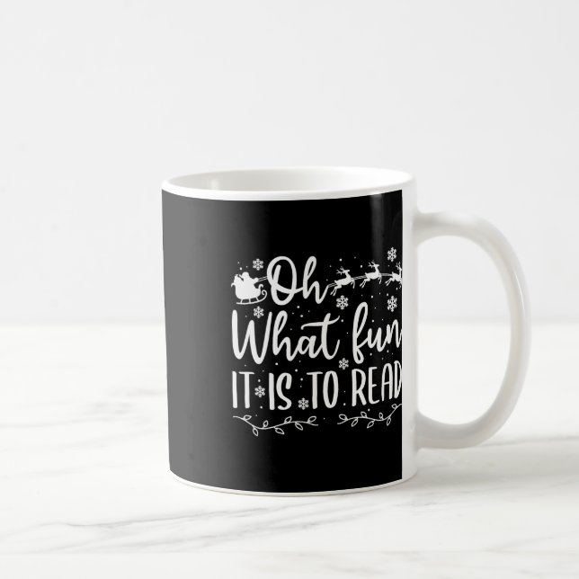 Teacher christmas that fun it a read coffee mug (Right)