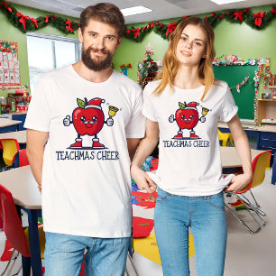 Teacher Christmas TShirt Teachmas Cheer!