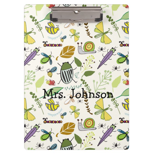 Teacher Clipboard Bug  (Front)