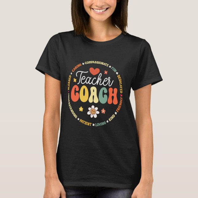 Teacher Coach Back to School Aide SPED T-Shirt (Front)