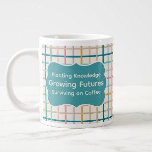 Teacher Coffee Survival Large Coffee Mug