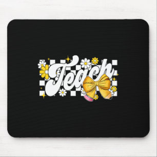 Teacher Coquette Bow Teacher Appreciation Back To Mouse Pad