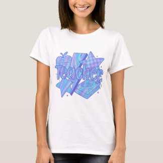 Teacher coquette floral png|Gifted teacher png T-Shirt