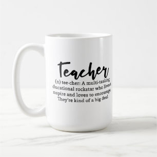 Teacher definition coffee mug