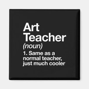Teacher Definition Funny Back To School First Day Magnet