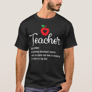Teacher Definition Funny Teacher  T-Shirt
