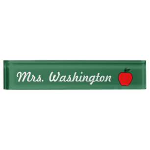 Teacher Desk Nameplate