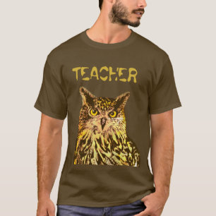 Teacher, Eagle owl T-Shirt