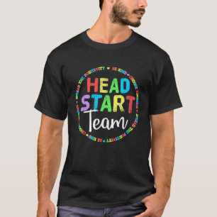 Teacher Early Childhood Education Preschool Head S T-Shirt