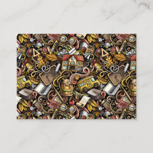 Teacher / Education Business Card