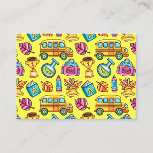 Teacher / Education Business Card