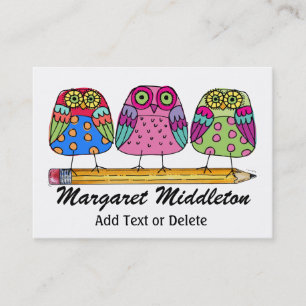 Teacher / Education Business Card by SRF