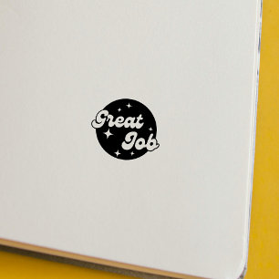 Teacher Encouragement Great Job Back To School Rubber Stamp