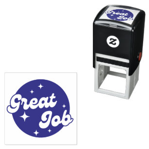 Teacher Encouragement Great Job Back To School Self-inking Stamp