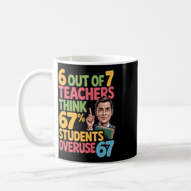 Teacher Endurance Mode – Survived 67 Days In The C Coffee Mug (Left)