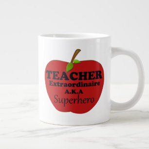 Teacher Extraordinaire Large Coffee Mug
