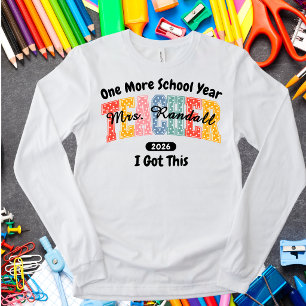 Teacher Funny I Got This Long Sleeve T-shirt Tri-Blend Shirt