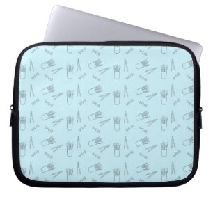 Teacher Gift A Good Teacher Is Like A Candle Laptop Sleeve