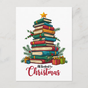 Teacher Gift All Booked For Christmas Holiday Postcard