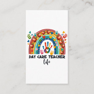 Teacher Gift Day Care Teacher Life Enclosure Card