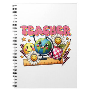 Teacher Gift Floral Teacher Notebook