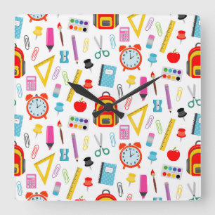Teacher Gift Good Teachers Know How To Square Wall Clock