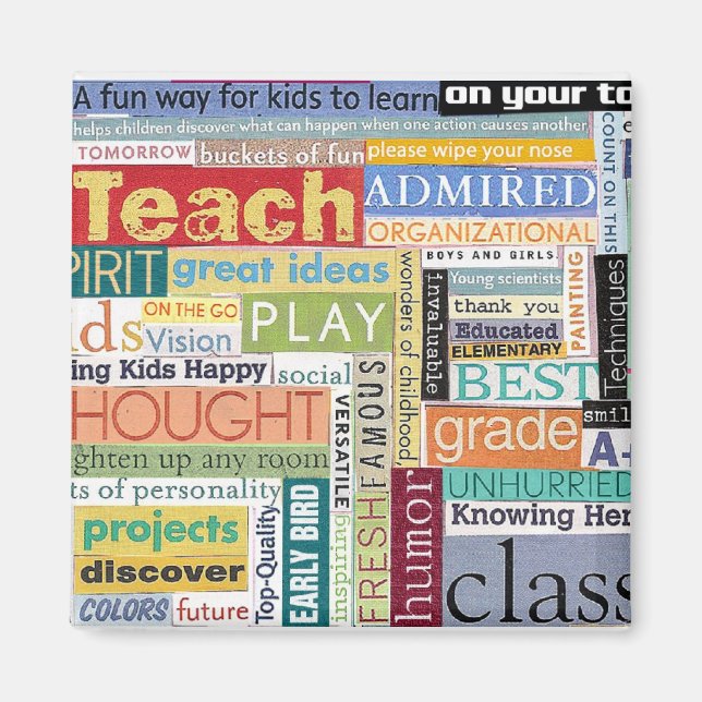 Teacher Gift Magnet (Front)