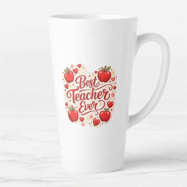 Teacher Gift Mug / Best Teacher Ever Appreciation  (Right)