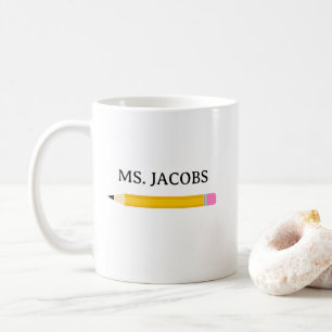 Teacher Gift Pencil School Coffee Mug