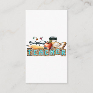 Teacher Gift Pencil Teacher Enclosure Card