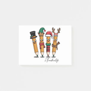 Teacher Gift   Pencil Teacher Life Post-it Notes