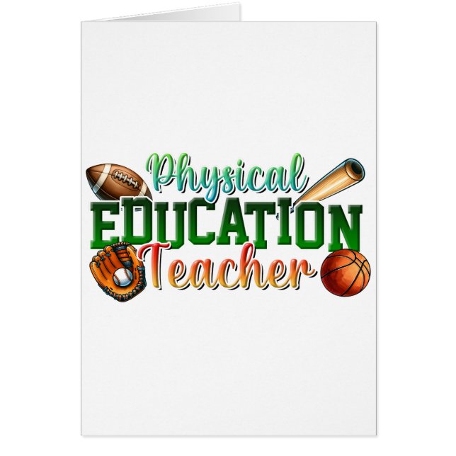 Teacher Gift | Physical Education Teacher (Front)