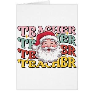 Teacher Gift Santa Teacher